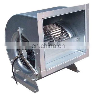 24V DC  Double Fan Centrifugal Blower Galvanized Steel Housing Without Motor