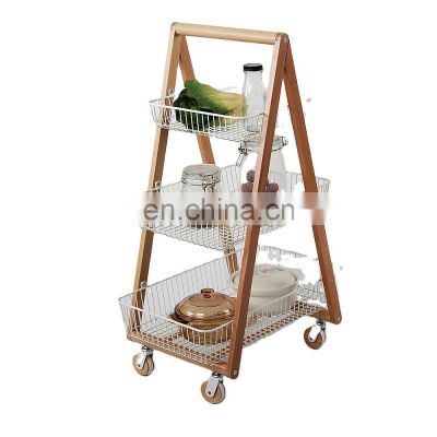 2021 New Factory Supply Modern High-end Factory Direct Sales Hand Food Luxury Trolleys