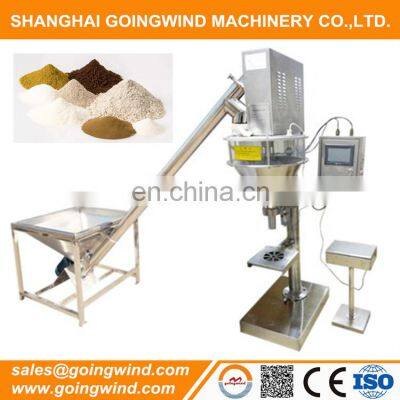 Semi automatic powder filling machine semi-automatic powder sachet bag pouch filler sealer cheap price for sale