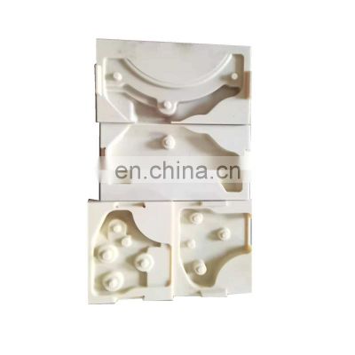 Wholesale High Quality PA6 Cream-colored Rectangle Nylon Machined Parts