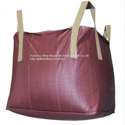 Professional Tools Trade Assurance Pp Jumbo Fibc 1Ton Bag For Sand Container Fibc Ton White Jumbo Pp Ton Bag