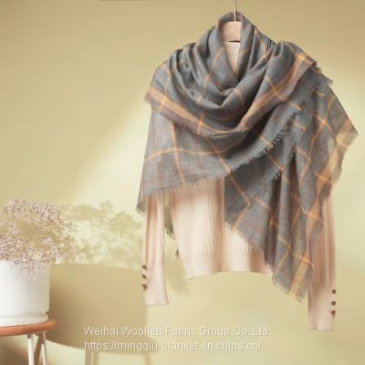 high quality super soft Colorful Winter fashionable Women wool Scarf