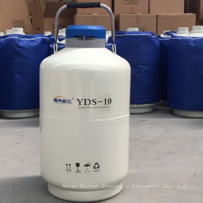 laboratory azot tank veterinary liquid nitrogen thermos to freeze semen 8l 10lter