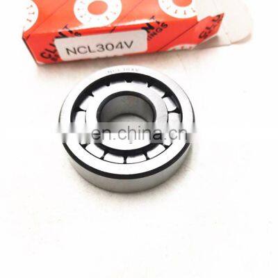 20x52x15 cylindrical roller bearing 102304M 102304 N304 W textile bearing NCF304V NCL304V bearing