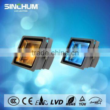 rgb stickable solar led flood light 10w