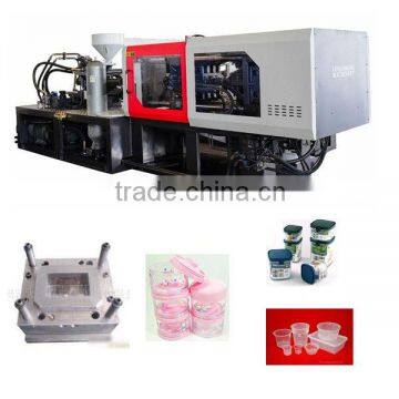 plastic PP food storage containers injection molding machine