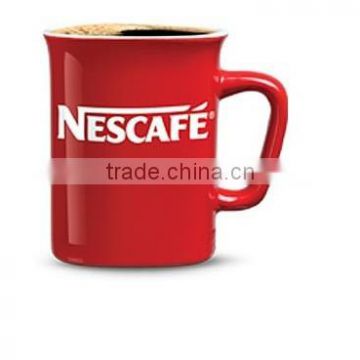 Square Nescafe mug, Nescafe red mug, Nescafe coffee mug