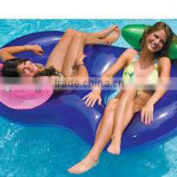 Side By Side Pool Float Lounge Chair