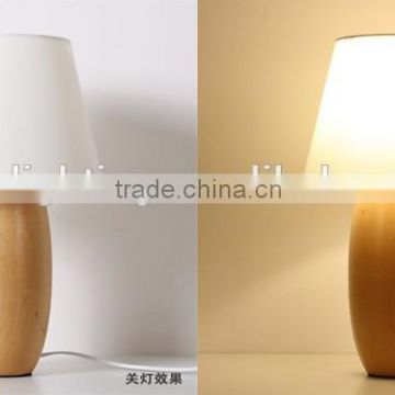 wooden table lamps for bedroom LED Wood table lamp LED Wood table Light JK-879-17
