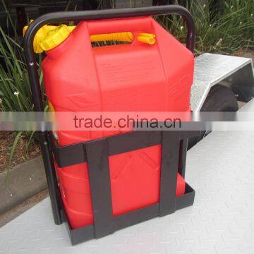 Gas Can Holder for Trailer