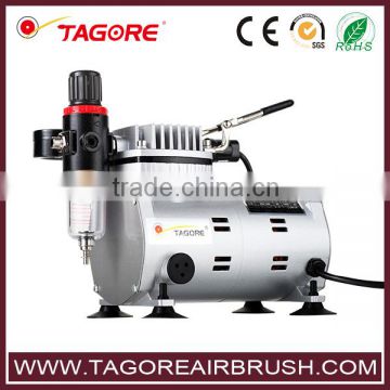 TG212 portable silent oilless air compressor for airbrush