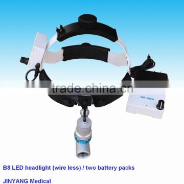 3w led surgical dental rechargeable headlights with li battery