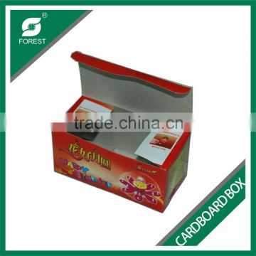 BEAUTIFUL STYLE CUSTOM MADE CARDBOARD MOONCAKES PACKING BOX WITH FANCY PRINTING