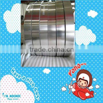 Aluminum Strip with rounded edges for building material