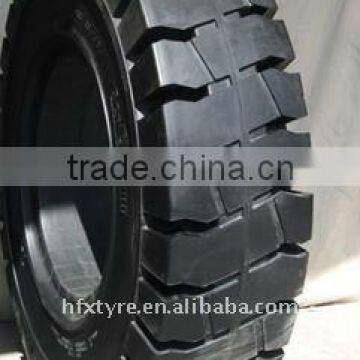 solid forklift tire 6.00-9