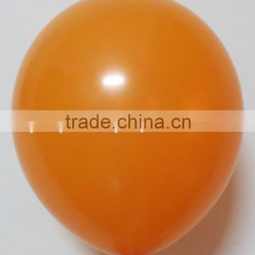 Latex balloons party balloons standard / pastel color orange