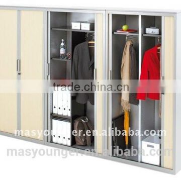 Popular Modern Tambour Door bedroom wardrobe design Steel Pantry Cupboard/Cabinet