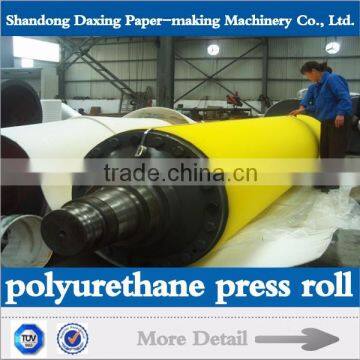 polyurethane press roll for paper making machine