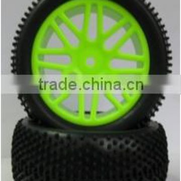 1/ 10 RC buggy car tires and wheel rims