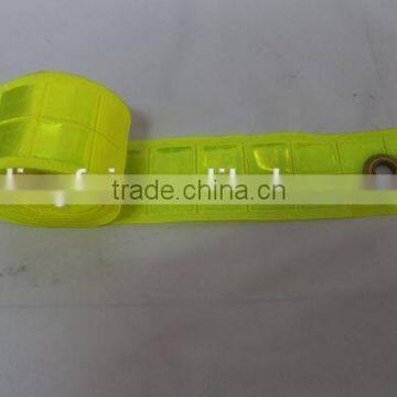 fluorescent yellow prisma pvc reflective tape