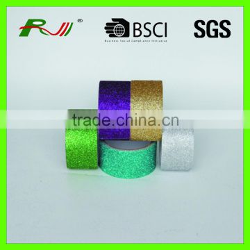Decorative cheap price shiny glitter tape china manufacturer