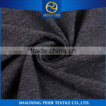 Fabric supplier smooth 100 polyester microfiber nylon spandex fabric cotton spandex rib cobalt blue fabric