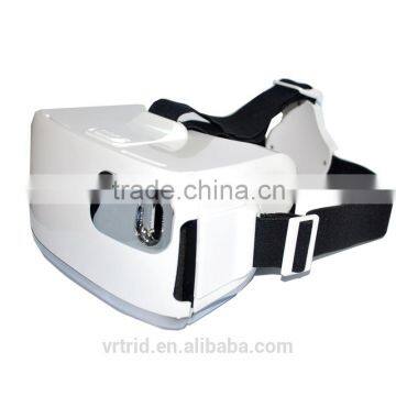 VR 3D glasses for 3D movies and games matched with 4-6inch smartphone- Android and IOS