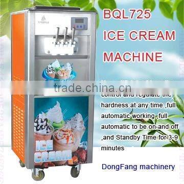 small soft serve ice cream machine BQL725 ice cream makers