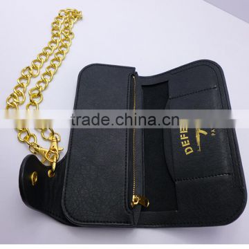 trendy thick PU wallets from China factory