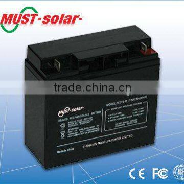 <MUST Solar>Solar Power inverter inside battery 12v battery 180ah