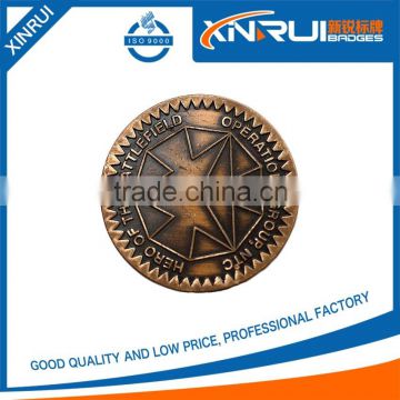 Shenzhen China Factory whosale customized metal antiqu coin