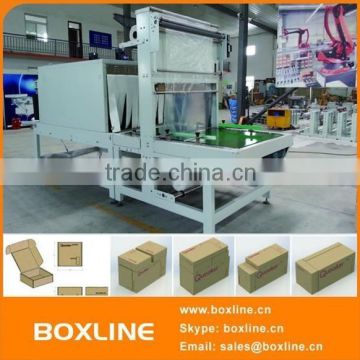 Automatic sleeve carton wrapping machine