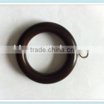 Wholesale Wooden Curtain Rings,Curtain O Ring,Dark Bronze Wooden Ring