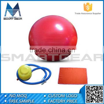 Anti-Burst and Slip Resistant Yoga Ball with Air Pump