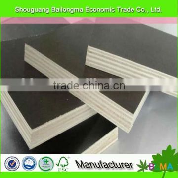 waterproof 15mm film faced plywood for construction