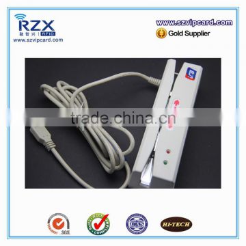 USB/ RS232 magnetic stripe card reader swipe card reader (for Track 1, 2, 3)