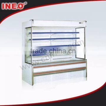 Upright Supermarket glass door refrigerator freezer