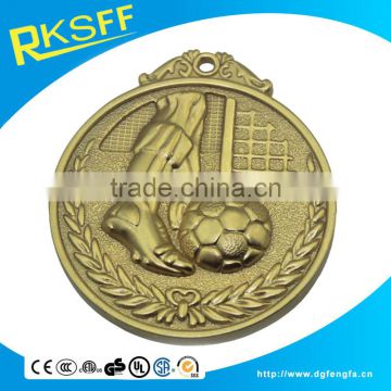 round shape die casting zinc alloy medal