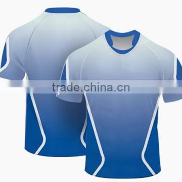 Hongen sports team set custom rugby jersey,long sleeve/sleeveless sublimated rugby jersey with embroidery