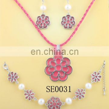 Wholesale costume jewelry lead and nickel safe alloy wedding jewelry for brides