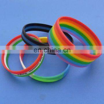 China manufacturer cheap custom silicone bracelet making