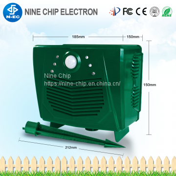 Widely use for garden,farm outdoor ultrasonic animal pest repellers factory