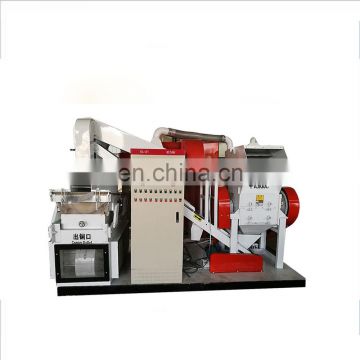 Dry waste wire and cable copper meter granulator Copper clutter wire recovery equipment