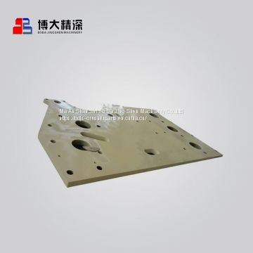 Side plate wear plate China oem factory apply to nordberg jaw crusher spare parts c160
