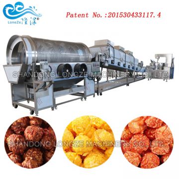 Ball Shape Mushroom Popcorn Processing Line
