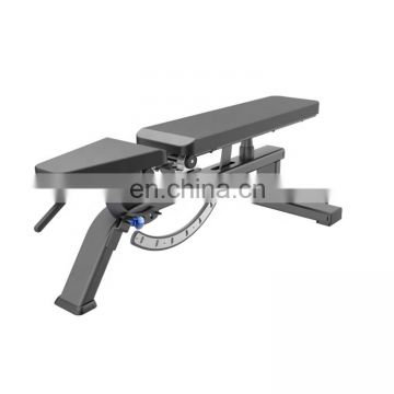High quality weight training commercial gym fitness equipment super adjustable bench SEH31