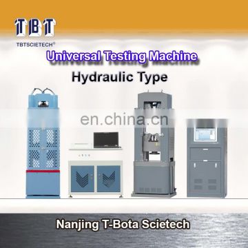 T-BOTA Tensile Compression Bending TBTUTM-1000BS Hydraulic Universal Testing Machine with digital display