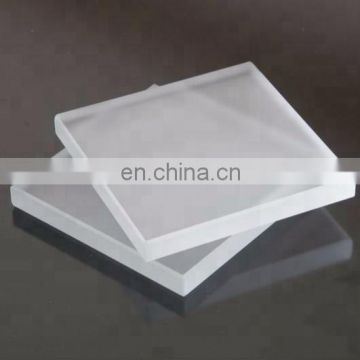 China supplier decorative acid etched tempered frosted glass price