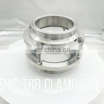 Hygienic Stainless Steel 6'' Clamp Short Type Sight Glass