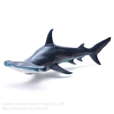 Toy PVC animal customs design Eco-friendly toy manufacturer Hammerhead Shark OEM ODM